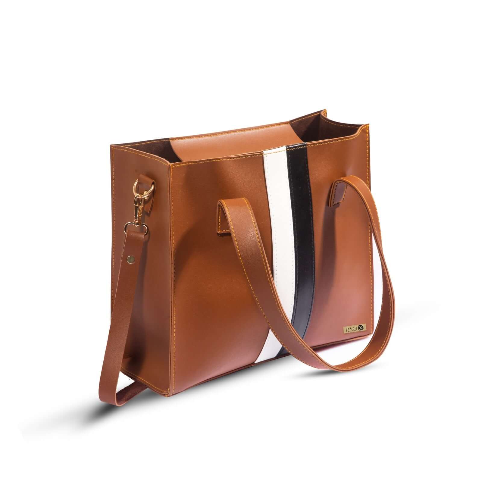Baku 3 Pcs Brown - Leftover women's wallet & clutch in brown by Bag X