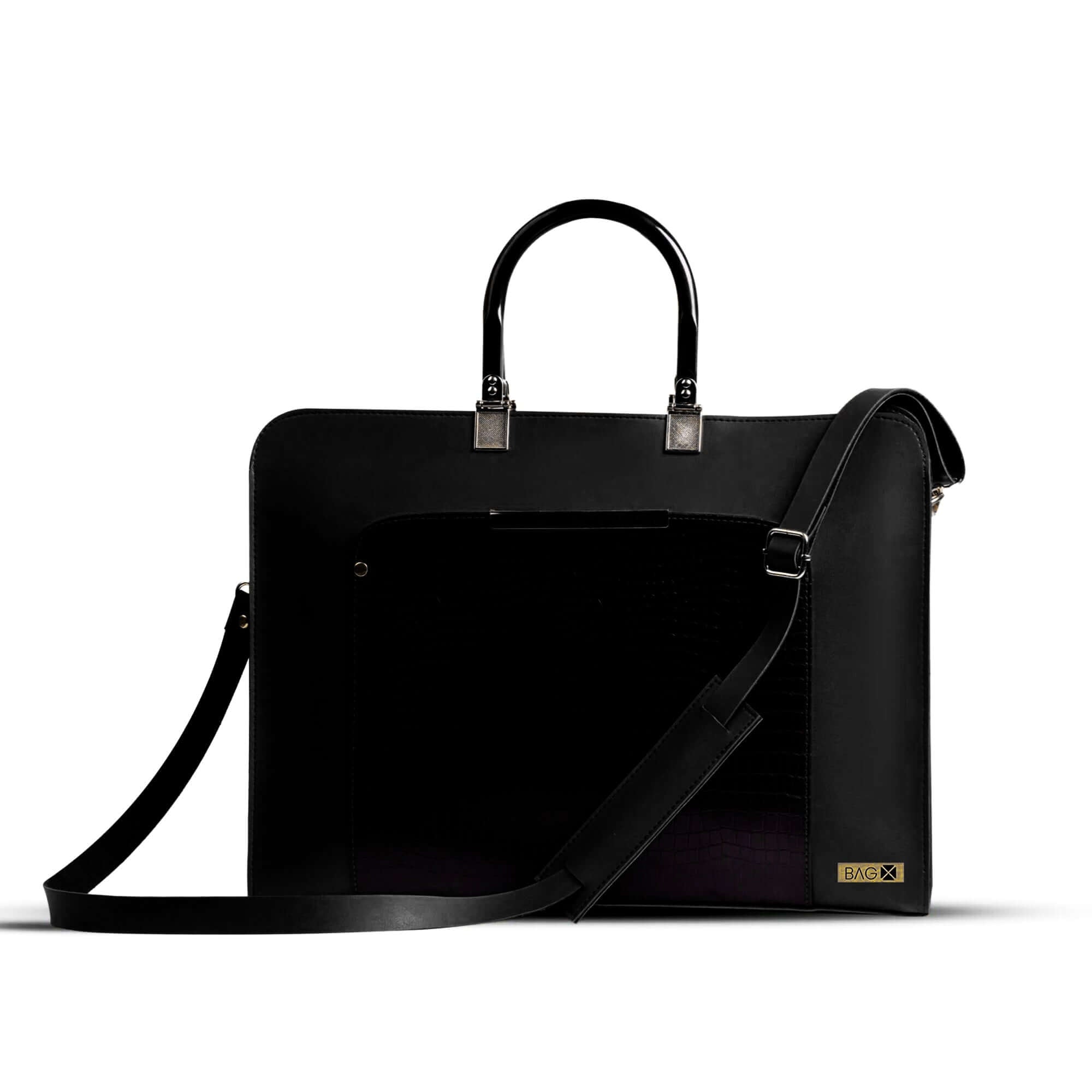Allenora Black - Leftover women's laptop & office bag in black by Bag X