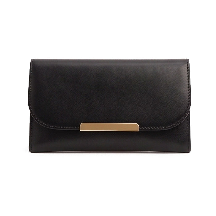 Crimson wallet black