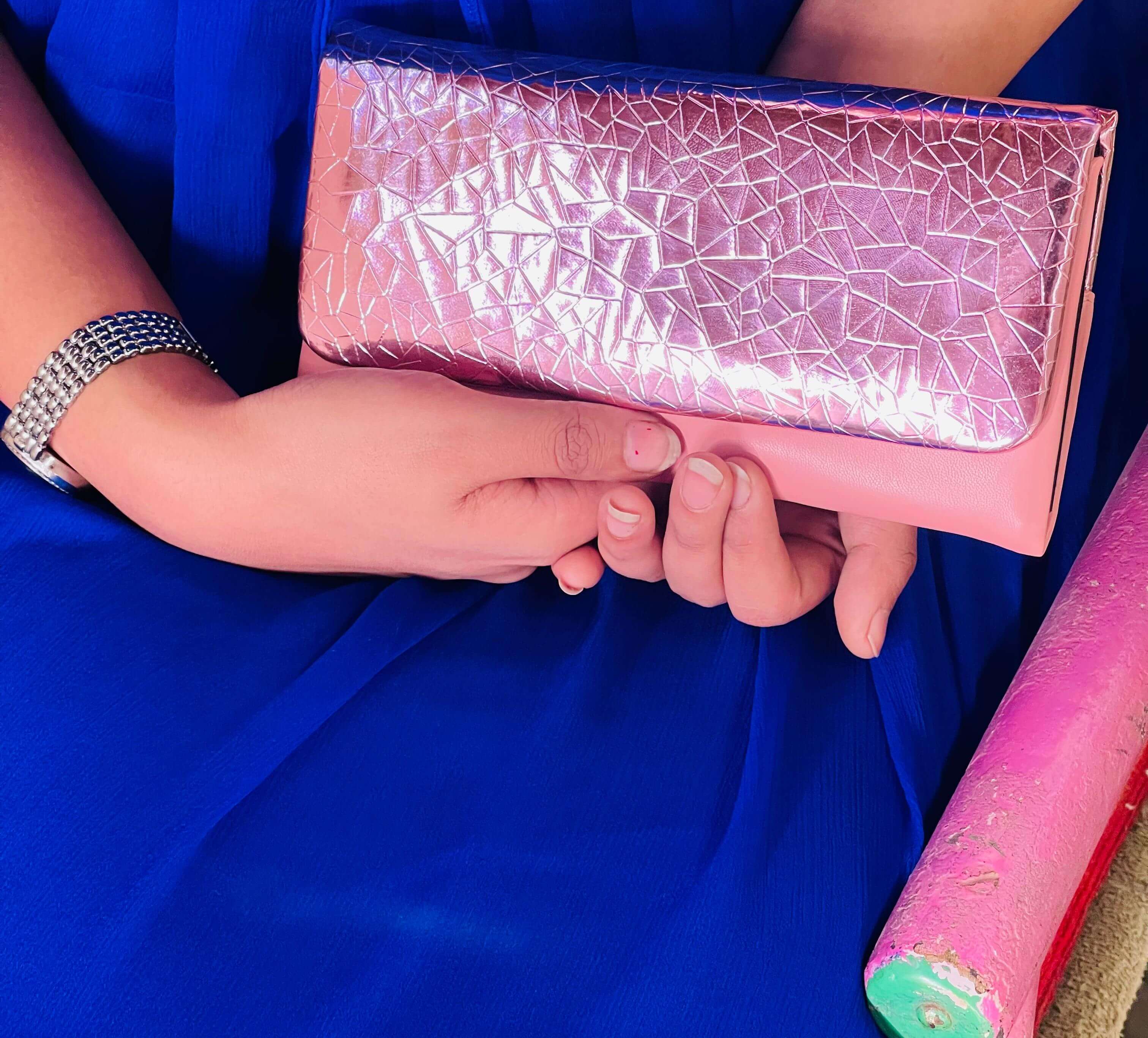 Mimi Wallet Pink - Leftover women's wallet & clutch in pink by Bag X