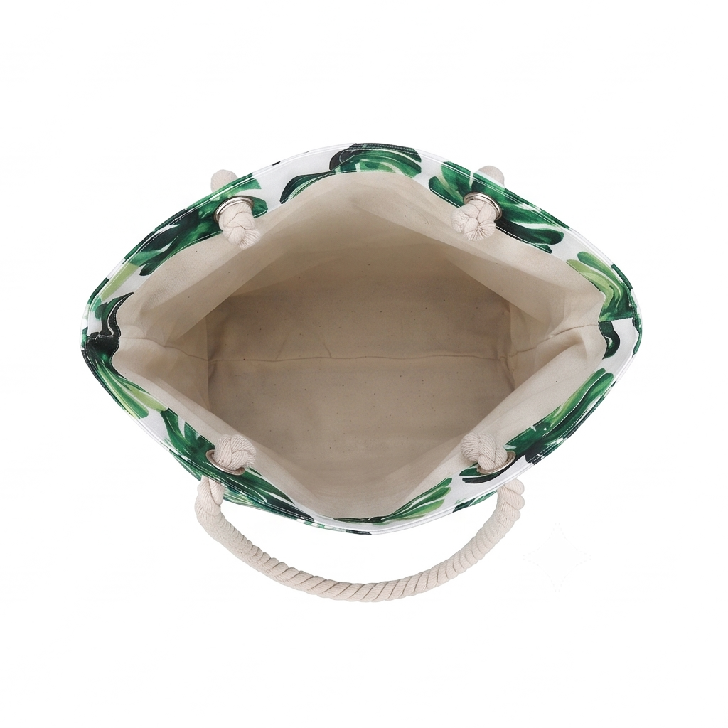 Tropical Canvas Tote