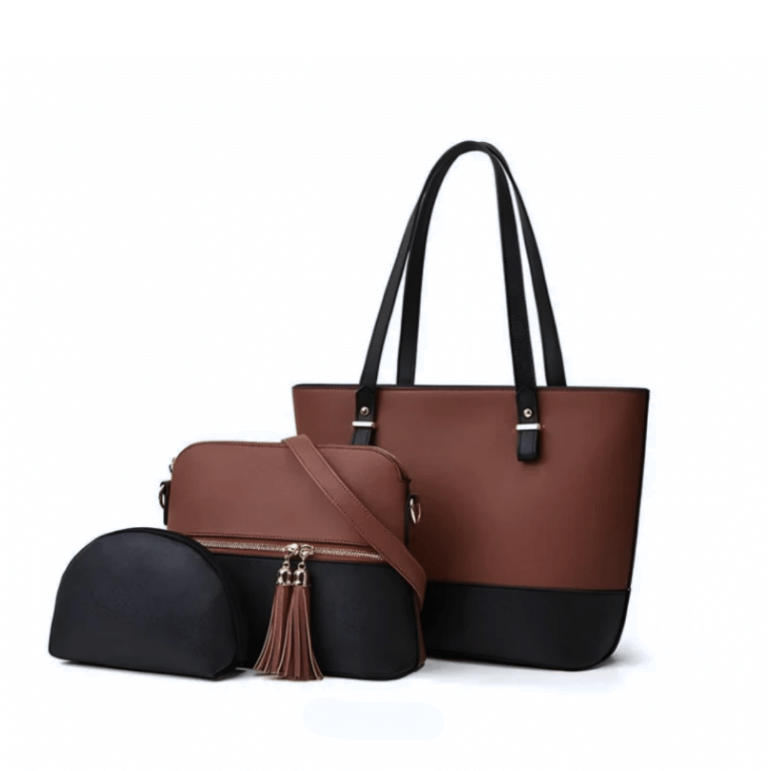 GRACE BROWN / BLACK - Bag X
