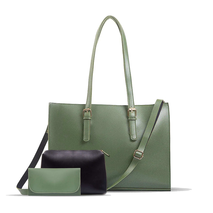 Blossom 3 Pcs Green - Leftover