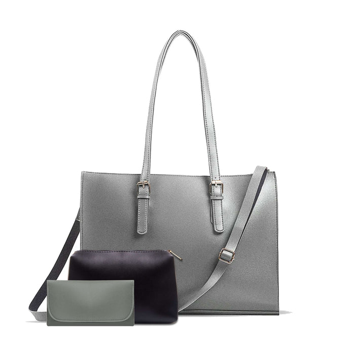 Blossom 3 Pcs Grey