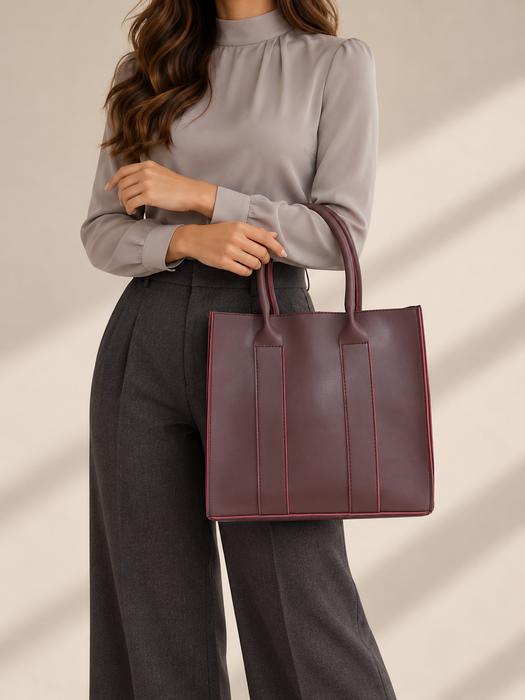 Alberta 3 Pcs Maroon