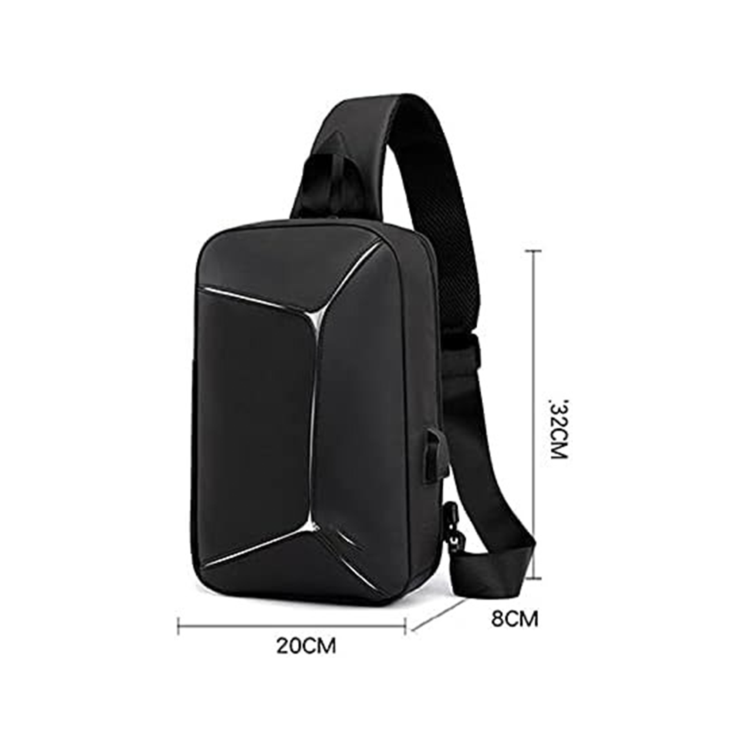 COMET SATCHEL BAG BLACK