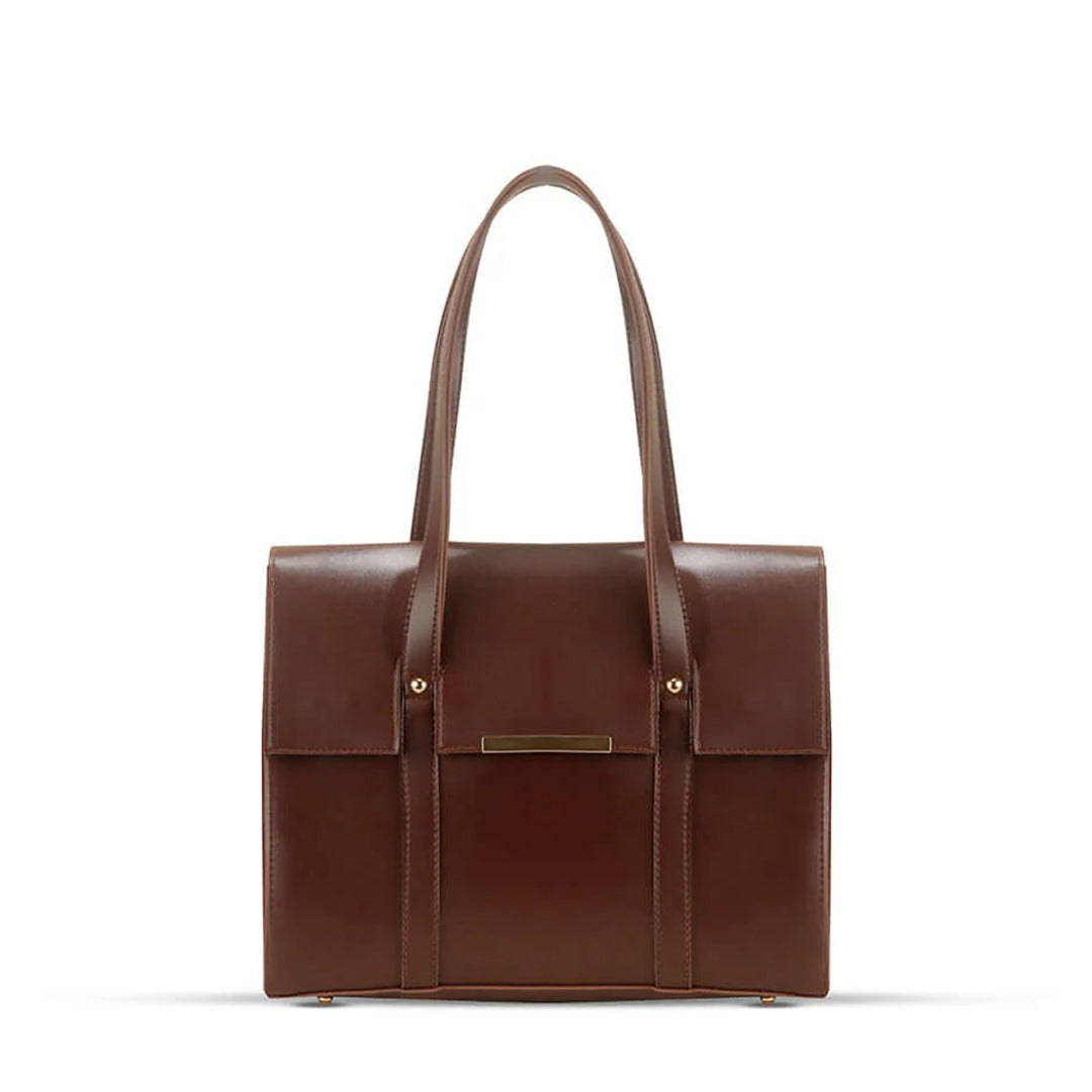 Sigma Choco - Leftover women's shoulder bag in choco by Bag X