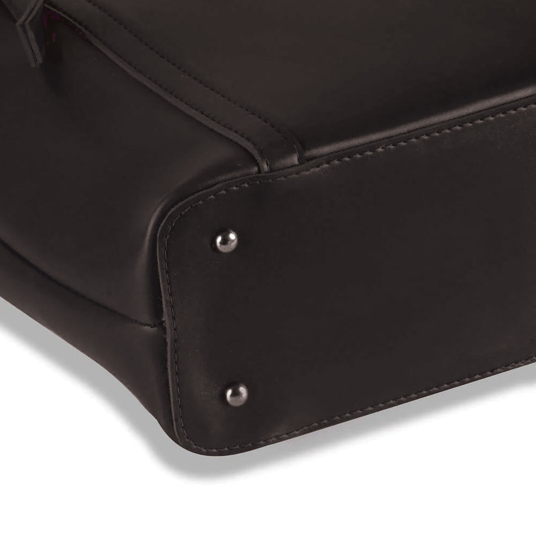 June Black - Leftover women's handbag in black by Bag X