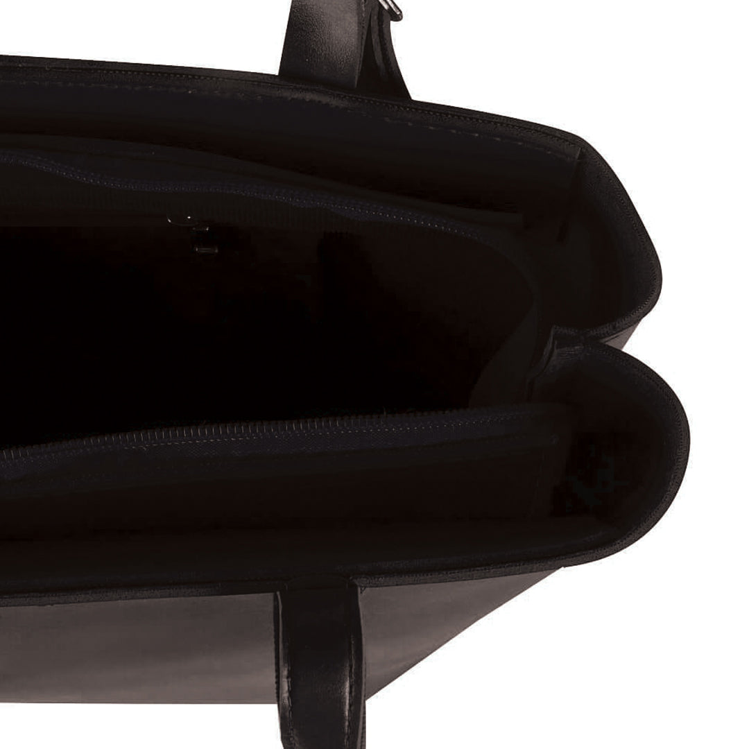 June Black - Leftover women's handbag in black by Bag X