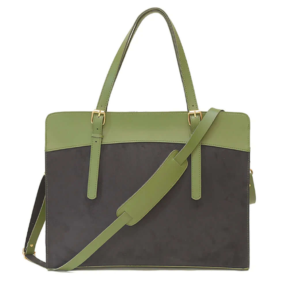 OLIVE LAPTOP BAG - LEFTOVER