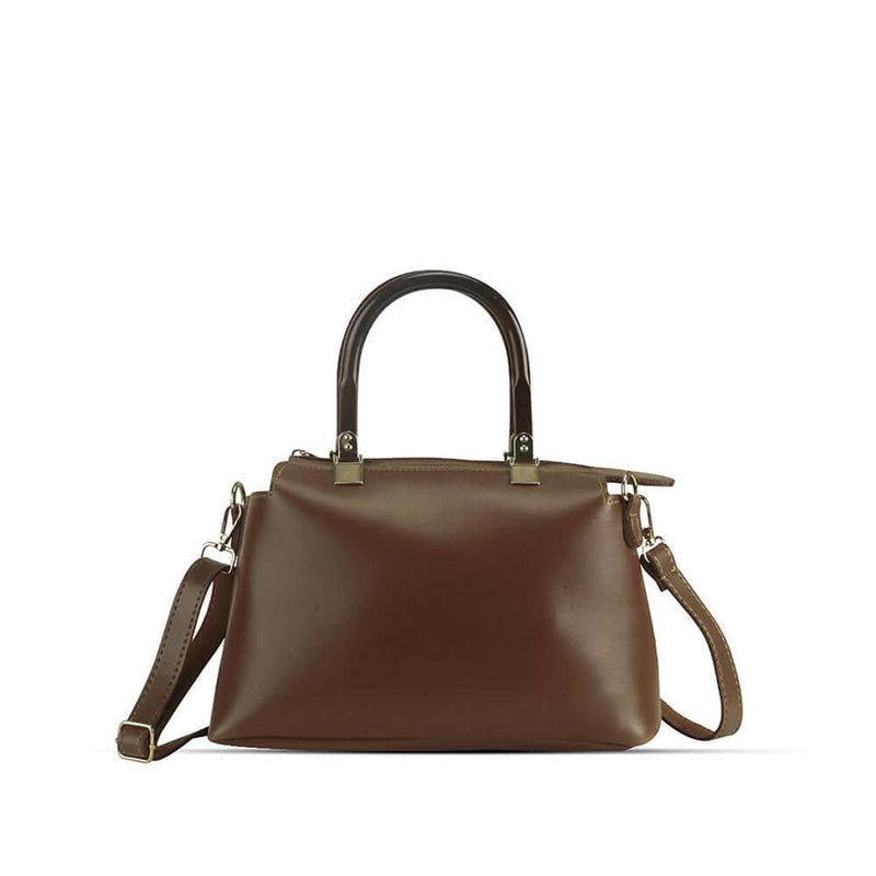 Orchid Choco - Leftover women's crossbody bag in choco by Bag X