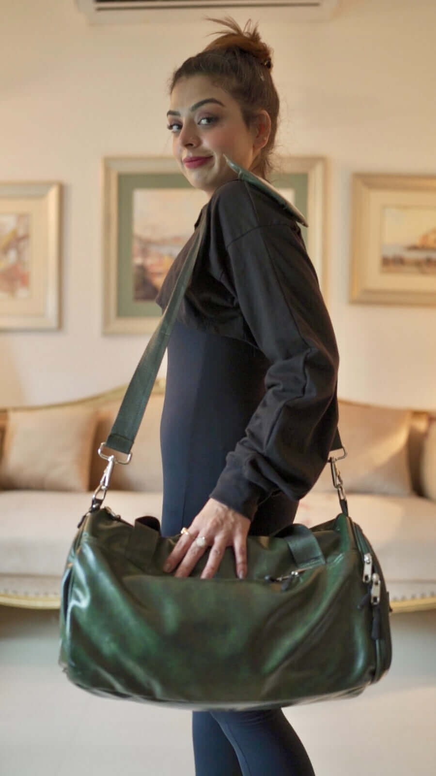 ZORRO DUFFEL GREEN - LEFTOVER