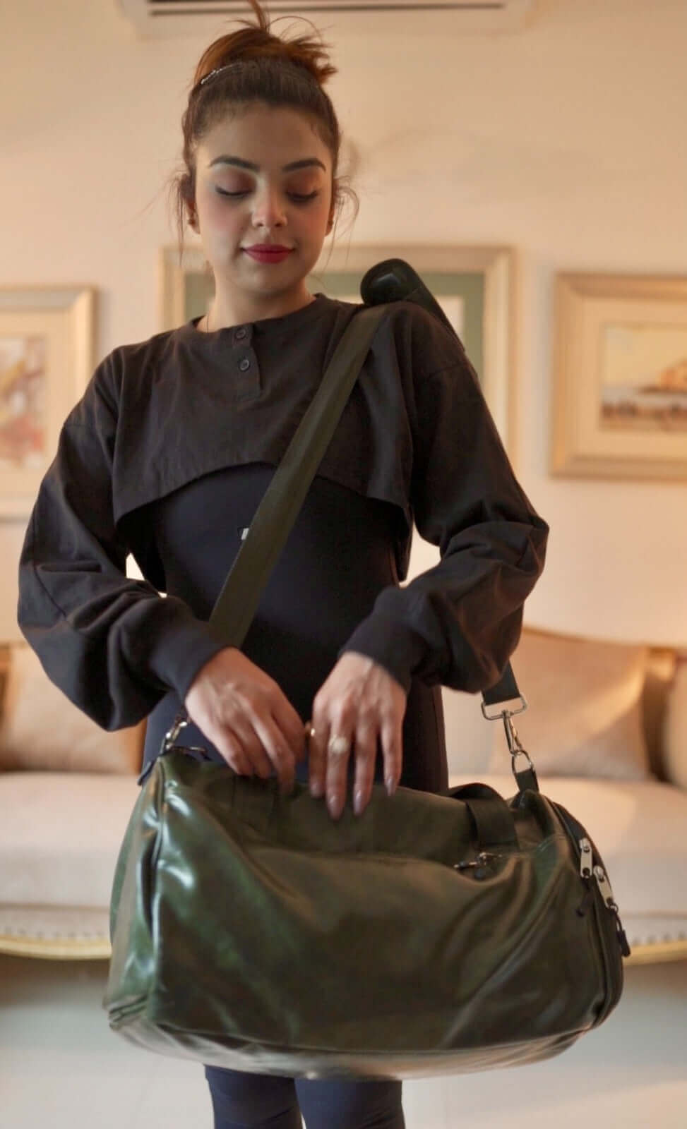 ZORRO DUFFEL GREEN - LEFTOVER