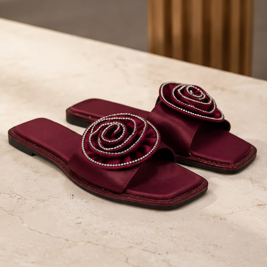 Swirl Maroon