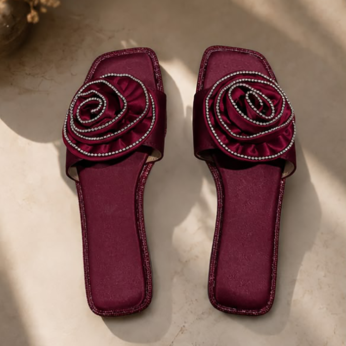 Swirl Maroon