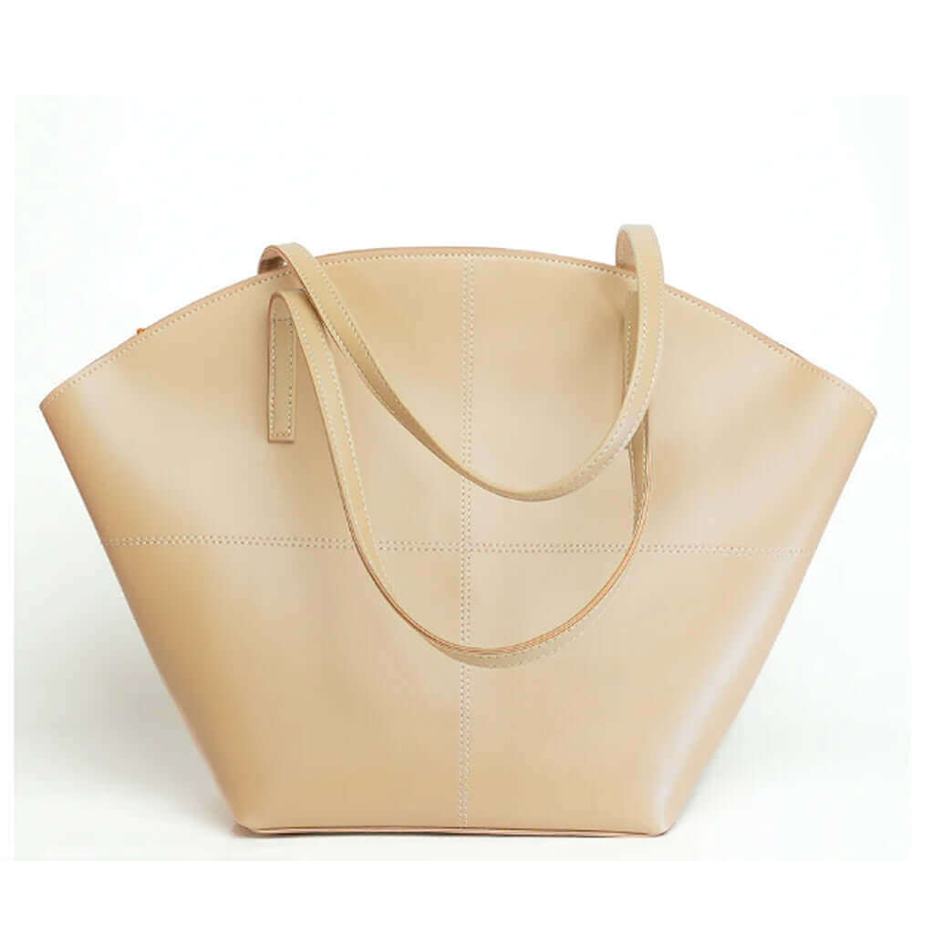 TOTE SHOULDER BEIGE - LEFTOVER