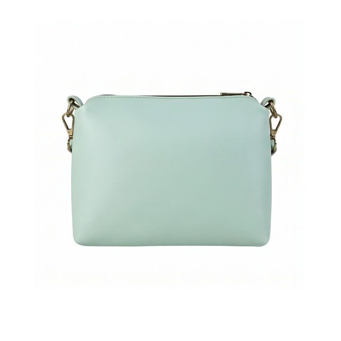 Crimson Pouch Aqua Green